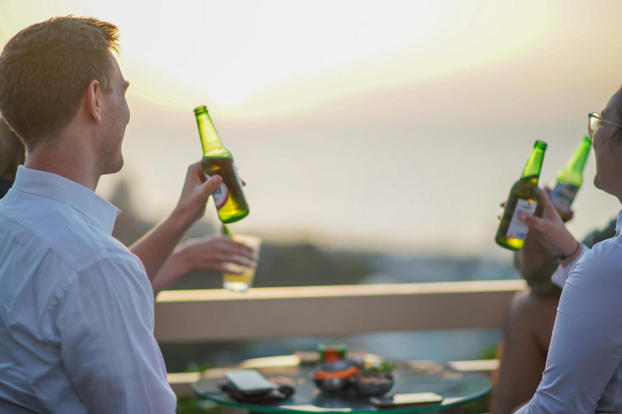 Hotel Gefinor Rotana - Beirut Exterior foto Beer bottles